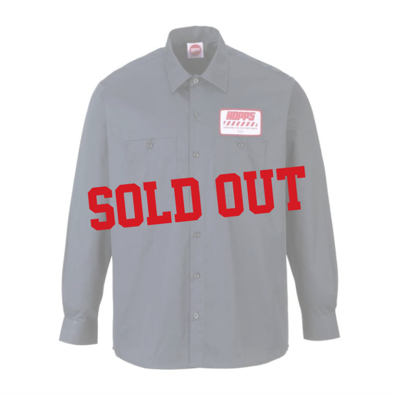 HOPPS x LABOR<br>WORK SHIRT<img class='new_mark_img2' src='https://img.shop-pro.jp/img/new/icons50.gif' style='border:none;display:inline;margin:0px;padding:0px;width:auto;' />