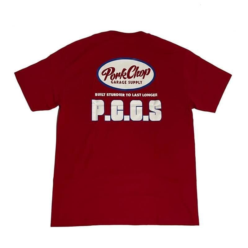 PORKCHOP GARAGE SUPPLY<br>PCGS BLOCK TEE
