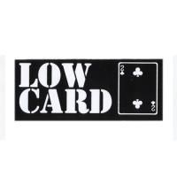 LOWCARD - LOGO STICKER (S)(Black)ξʲ