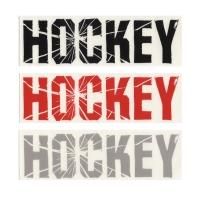 HOCKEY SKATEBOARD ホッケースケートボード - BAD RADIO STICKER (Black, Red, Grey)の商品画像