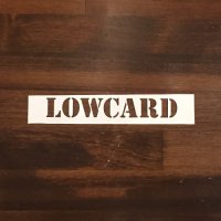 LOWCARD - STENCIL (M) (White)ξʲ