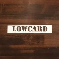 LOWCARD - STENCIL (M) (White)ξʲ