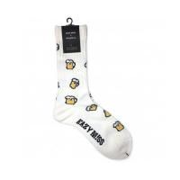 EAZY MISS - BEER SOCKS (White)ξʲ