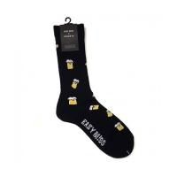 EAZY MISS - BEER SOCKS (Black)ξʲ