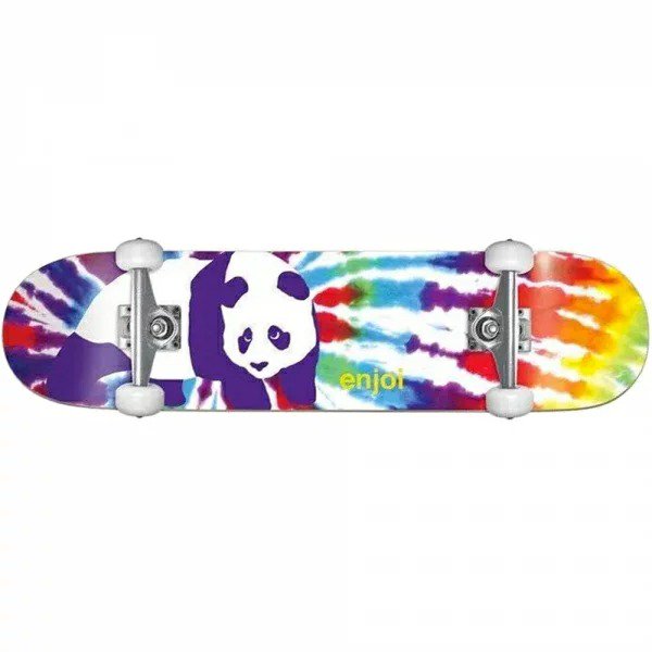 ENJOI(エンジョイ) |ENJOI - WHITEY PANDA COMPLATE (7.375 X 29.875) ソフトウィール 子供用 スケートボード完成品