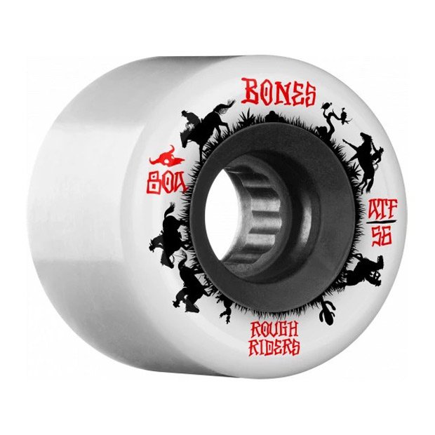 BONES (ボーンズ) |BONES - ATF ROUGH RIDERS WRANGLERS 80A (Red) 56mm & 59mm  CRUISER WHEEL