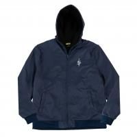 KROOKED - DEATH CUSTOM HOODED JACKET (Navy)の商品画像