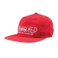 KROOKED - KROOKED EYES STRAP BACK HAT (Dark Red)の商品画像