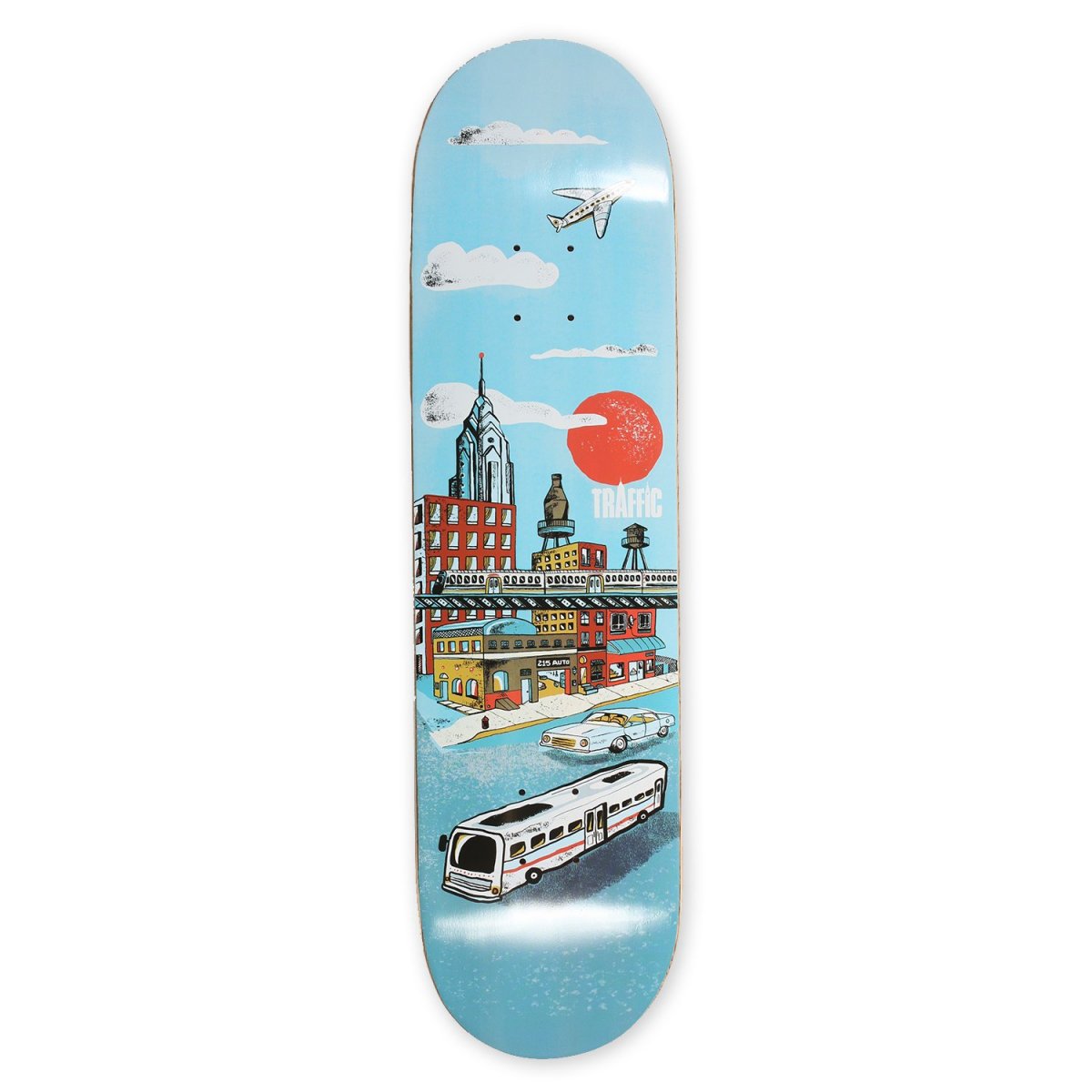 新しいスタイル TRAFFIC SKATEBOARDS スケートボード スケボー