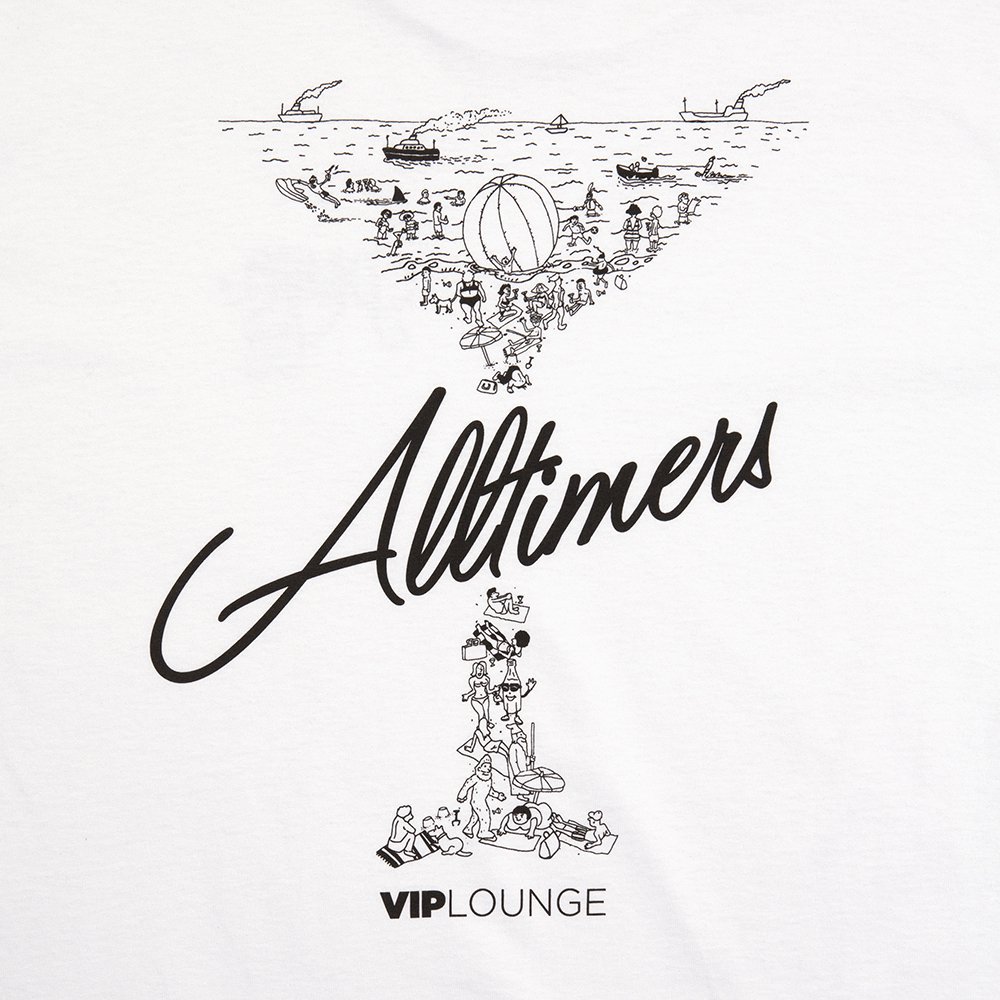 ALLTIMERS(オールタイマーズ） |ALLTIMERS - LEAGUE PLAYER T-SHIRT (White)