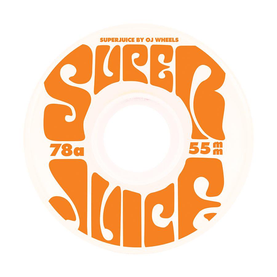 OJ WHEEL(オージェイウィール) |OJ - MINI SUPER JUICE (White) 55mm 78A