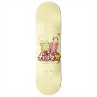 Amazon.com: Frog Iconic Pat G Skateboard Deck - White - 8.25