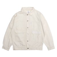 <img class='new_mark_img1' src='https://img.shop-pro.jp/img/new/icons8.gif' style='border:none;display:inline;margin:0px;padding:0px;width:auto;' />LESQUE - DENIM JACKE (Off White)の商品画像