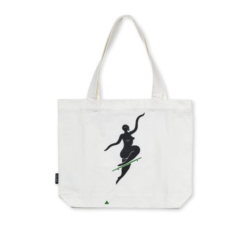 <img class='new_mark_img1' src='https://img.shop-pro.jp/img/new/icons8.gif' style='border:none;display:inline;margin:0px;padding:0px;width:auto;' />POLAR SKATE CO. - NO COMPLIES FOREVER TOTE BAG (Ecru) ξʲ