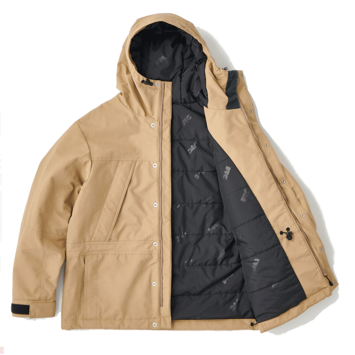 FTC(エフティーシー) |FTC - WATERPROOF 3L MOUNTAIN JACKET (Khaki)