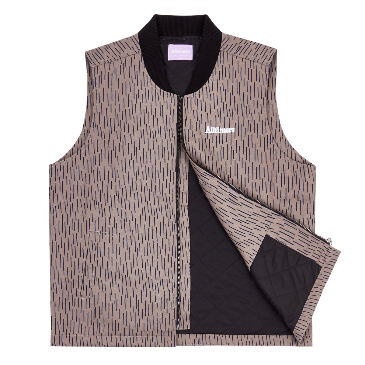 ALLTIMERS(オールタイマーズ） |ALLTIMERS - BEST VEST (Charcoal Grey)