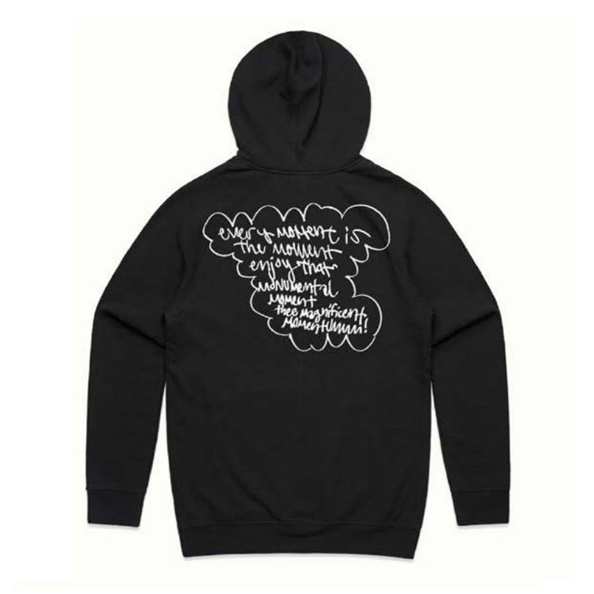 Butterfly hoodie sale black