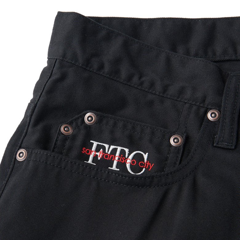 FTC(エフティーシー) |FTC - EMB CHINO (Black)