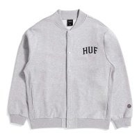 <img class='new_mark_img1' src='https://img.shop-pro.jp/img/new/icons8.gif' style='border:none;display:inline;margin:0px;padding:0px;width:auto;' />HUF - ATHLETIC CARDIGAN (Heather Grey)の商品画像