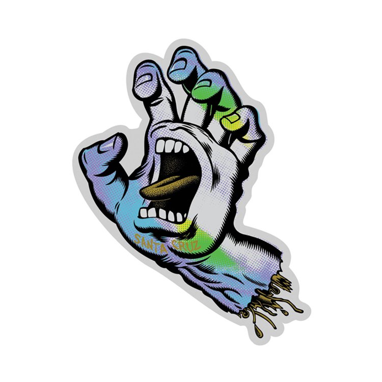 SANTA CRUZ(サンタクルーズ) |SANTA CRUZ - SCREAMING HAND STICKER