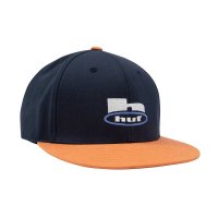 <img class='new_mark_img1' src='https://img.shop-pro.jp/img/new/icons8.gif' style='border:none;display:inline;margin:0px;padding:0px;width:auto;' />HUF - H COLOR SNAPBACK HAT (Navy/Orange)の商品画像