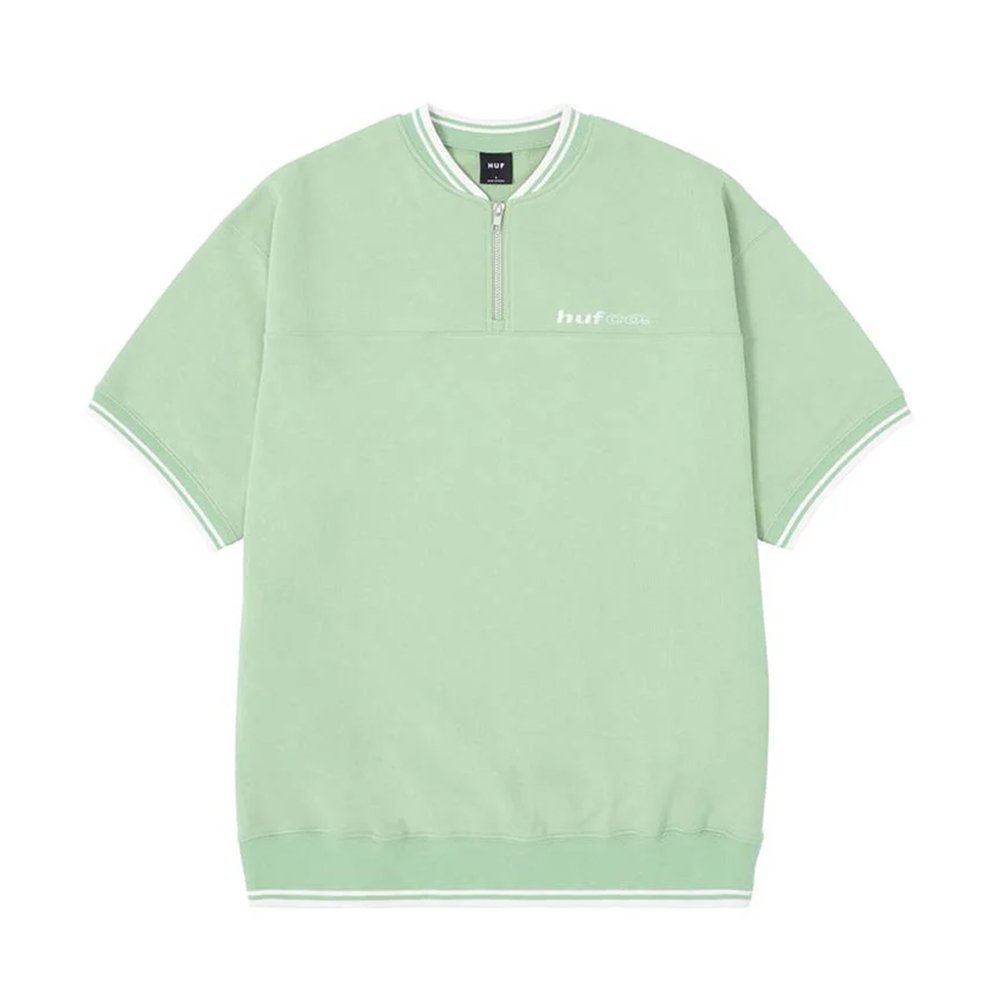 HUF(ハフ) |HUF - LOWER BACK PROBLEMS ZIP CREW (Smoke Green)