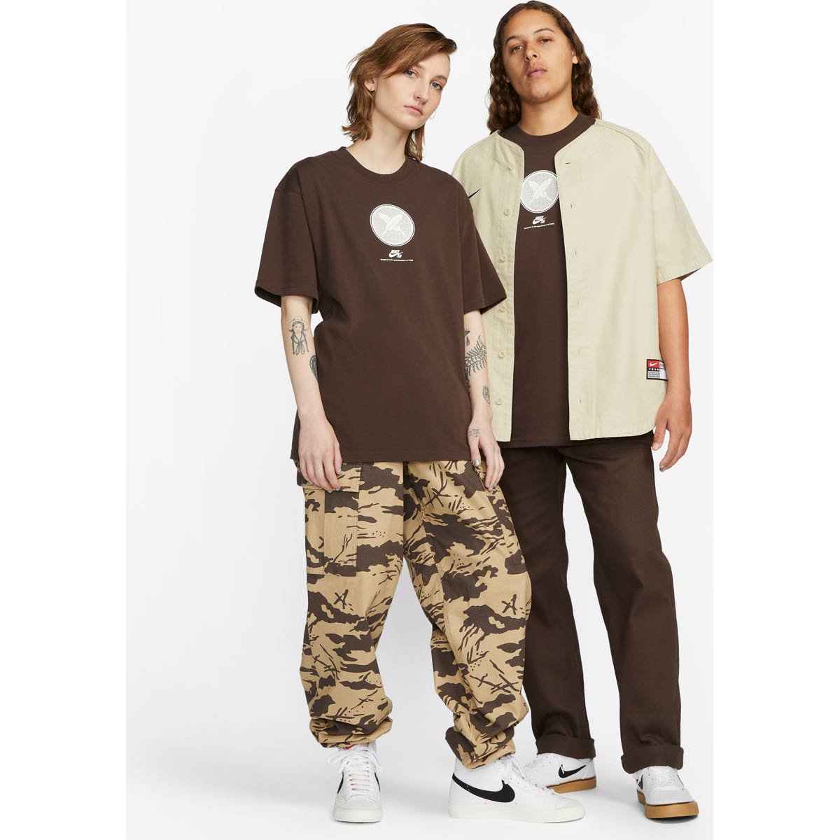 NIKE SB U NK SB Tee M90 堀米雄斗 ブラウン Lサイズ www