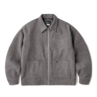 <img class='new_mark_img1' src='https://img.shop-pro.jp/img/new/icons8.gif' style='border:none;display:inline;margin:0px;padding:0px;width:auto;' />FTC - COTTON MELTON WORK JACKET (Charcoal)の商品画像