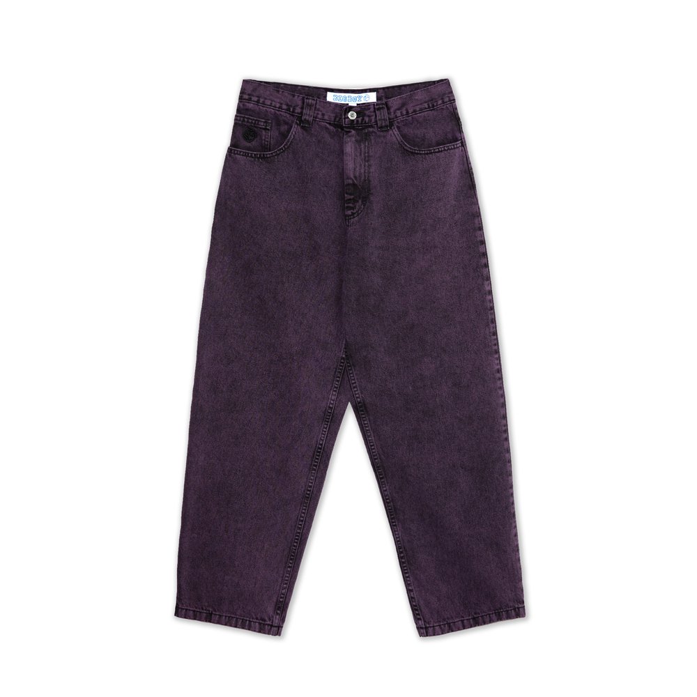 ダブルタップスPOLAR skate bigboy jeans purple black L