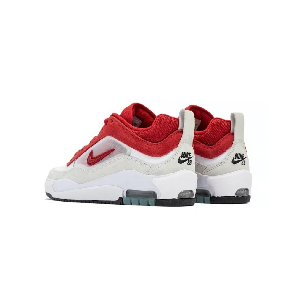 Nike air max on sale axis red and white