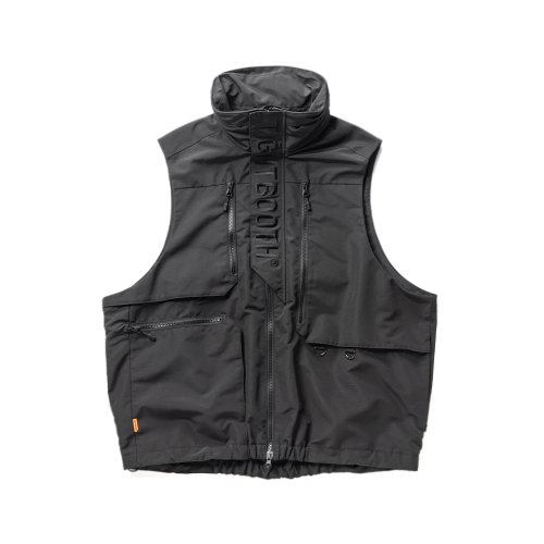 <img class='new_mark_img1' src='https://img.shop-pro.jp/img/new/icons8.gif' style='border:none;display:inline;margin:0px;padding:0px;width:auto;' />TIGHTBOOTH - RIPSTOP TACTICAL VEST (Black) の商品画像