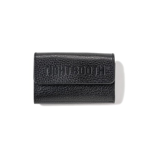 <img class='new_mark_img1' src='https://img.shop-pro.jp/img/new/icons8.gif' style='border:none;display:inline;margin:0px;padding:0px;width:auto;' />TIGHTBOOTH - LEATHER KEY CASE (Black)ξʲ