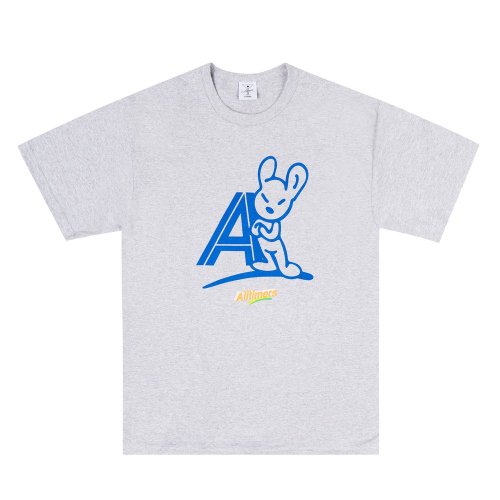 <img class='new_mark_img1' src='https://img.shop-pro.jp/img/new/icons8.gif' style='border:none;display:inline;margin:0px;padding:0px;width:auto;' />ALLTIMERS -MAD RABBIT T-SHIRT (Heather Grey)ξʲ