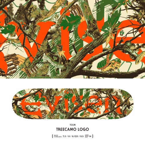 <img class='new_mark_img1' src='https://img.shop-pro.jp/img/new/icons61.gif' style='border:none;display:inline;margin:0px;padding:0px;width:auto;' />EVISEN SKATEBOARDS - TREECAMO LOGO (DEEP CONCAVE)  (8) の商品画像