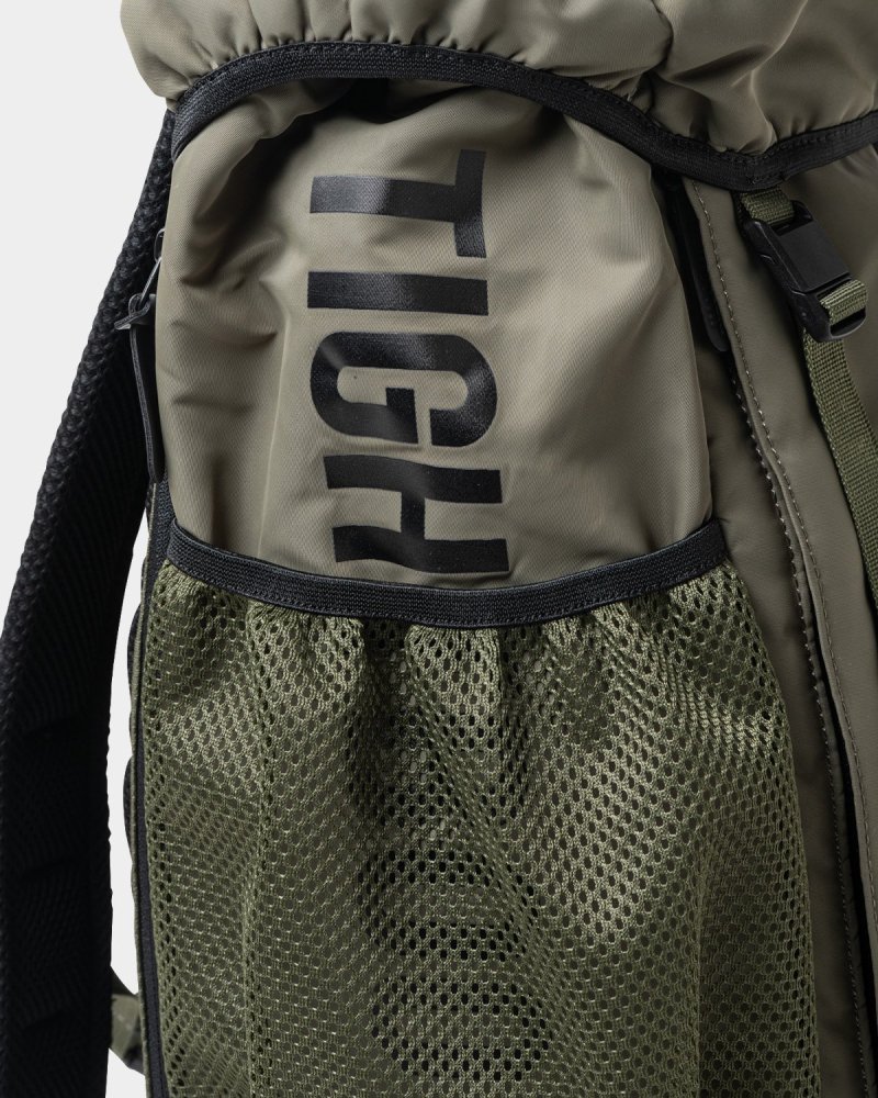 TIGHTBOOTH PRODUCTION(タイトブースプロダクション) |TIGHTBOOTH (TBPR) x RAMIDUS - BACKPACK  (Olive)