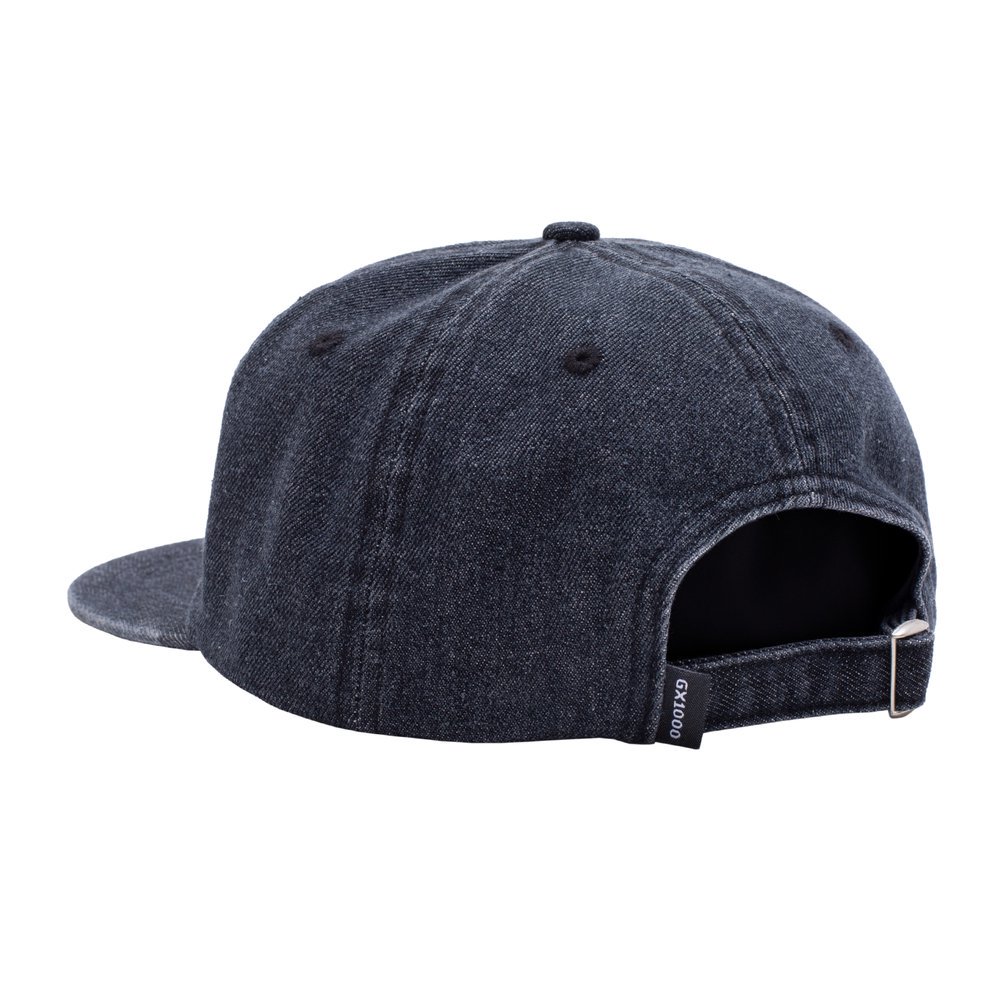 GX1000(ジーエックスセン) |GX1000 - TAG HAT ( Black Wash)