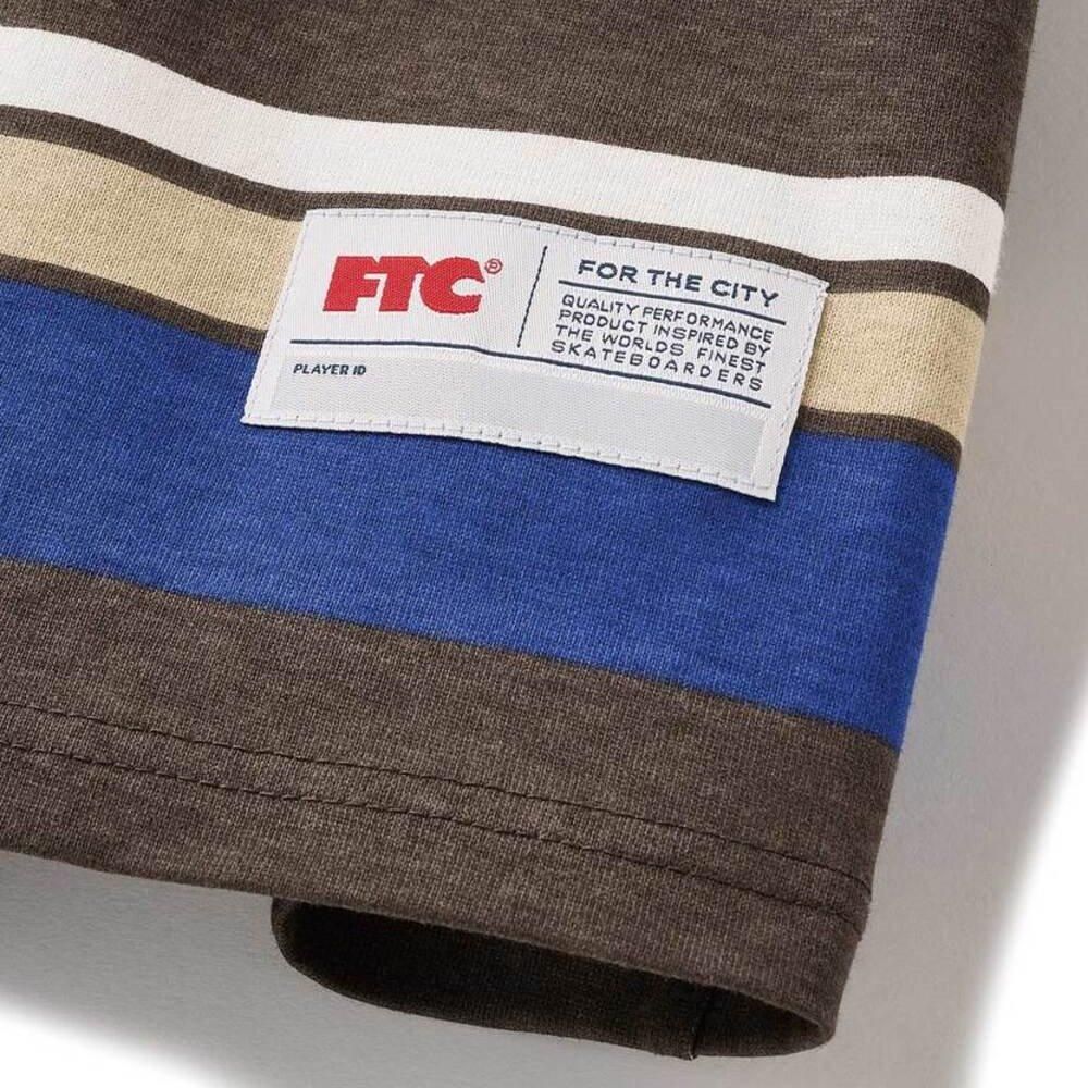 ウェア FTC / PRINTED STRIPE RUGBY SHIRT ウェア FTC / PRINTED STRIPE RUGBY SHIRT FTC [エフティーシー]
