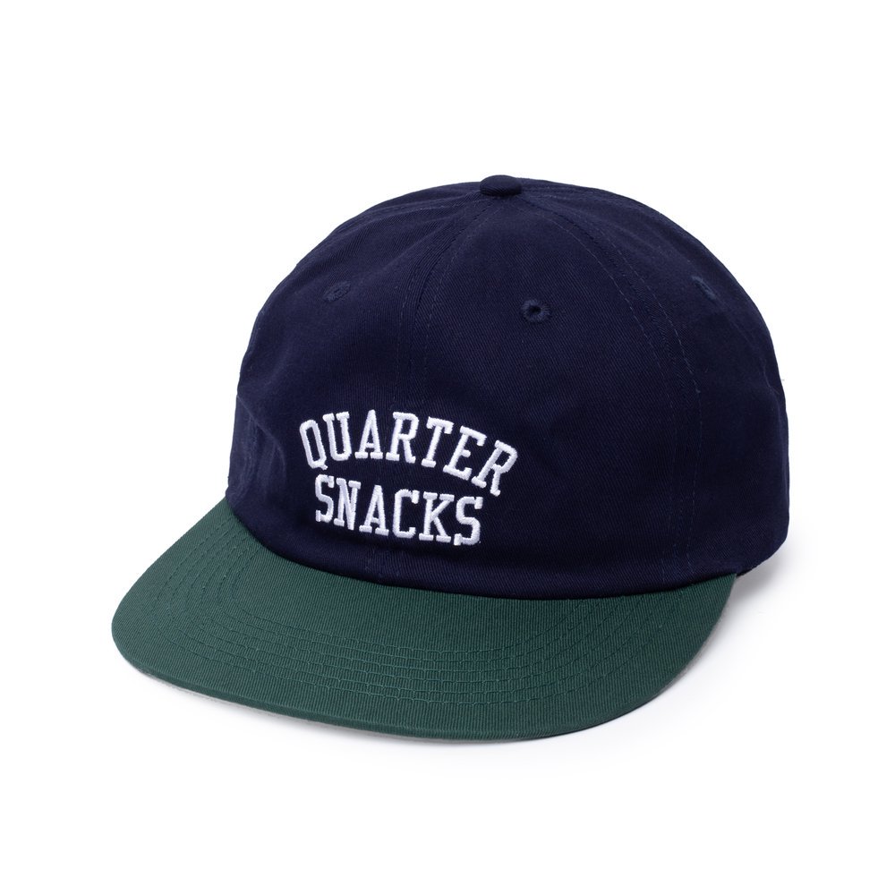 QUARTER SNACKS(クウォータースナックス) |QUARTER SNACKS - ARCH CAP (Navy/Green)