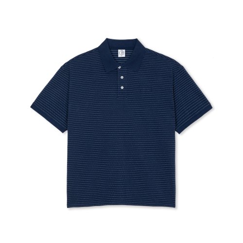 <img class='new_mark_img1' src='https://img.shop-pro.jp/img/new/icons8.gif' style='border:none;display:inline;margin:0px;padding:0px;width:auto;' />POLAR SKATE CO. - DOTS SURF POLO SHIRTS (Dark Blue)ξʲ