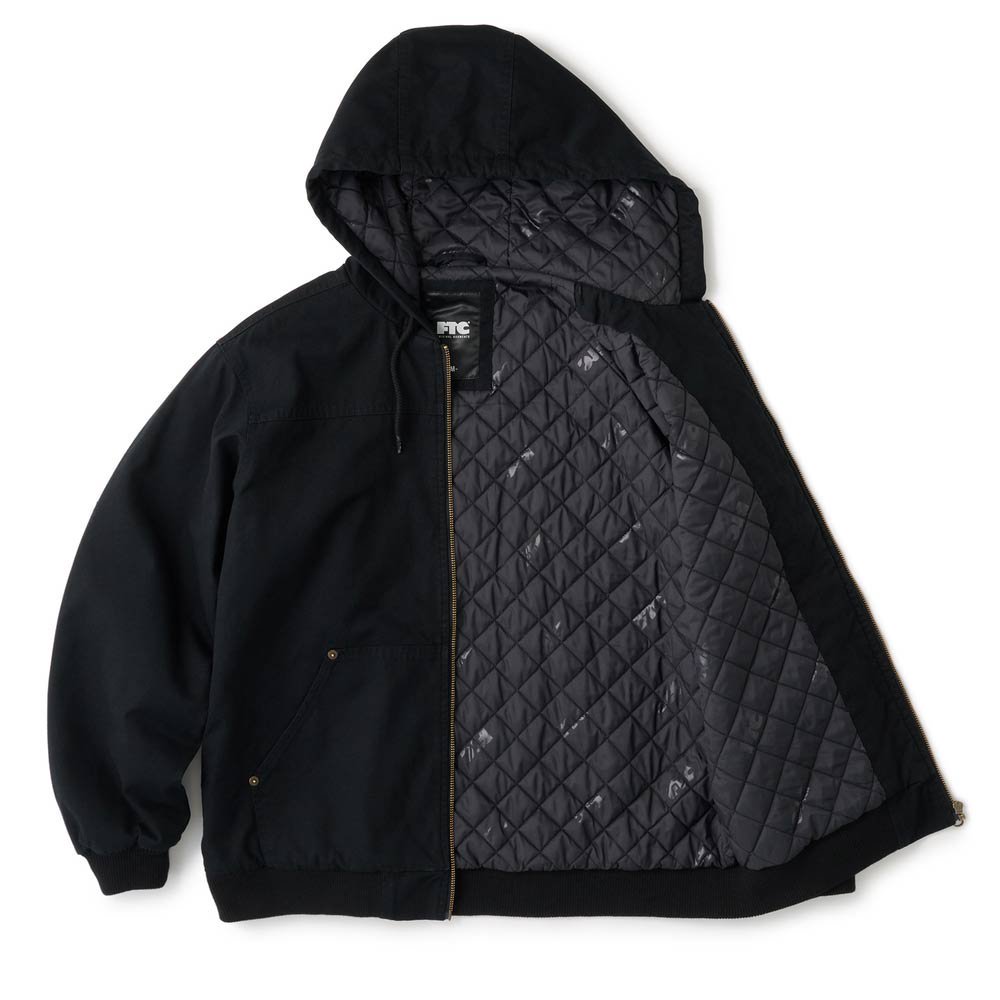 FTC(エフティーシー) |FTC - WASHED CANVAS HOODED JACKET (Black)