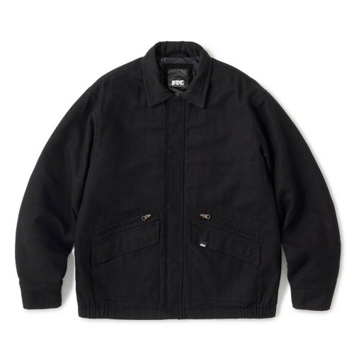 <img class='new_mark_img1' src='https://img.shop-pro.jp/img/new/icons8.gif' style='border:none;display:inline;margin:0px;padding:0px;width:auto;' />FTC - WASHED CANVAS FIELD JACKET (Black)ξʲ