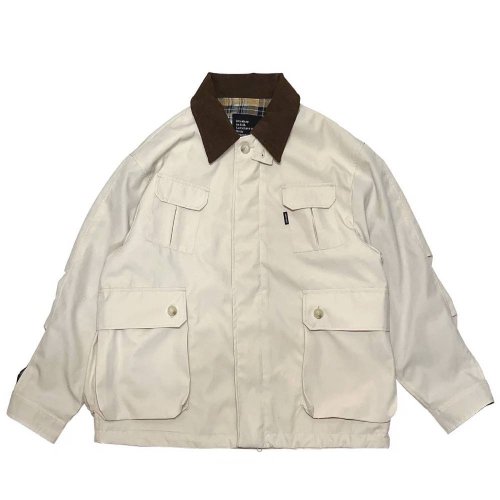 <img class='new_mark_img1' src='https://img.shop-pro.jp/img/new/icons8.gif' style='border:none;display:inline;margin:0px;padding:0px;width:auto;' />EAZY MISS - MULTI-POCKET LOOSE JACKET (Off White)ξʲ