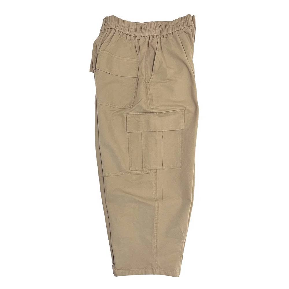 EAZY MISS(イージーミス) |EAZY MISS - LOOSE WIDE CARGO PANTS (Khaki)