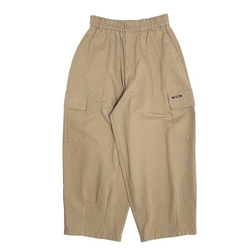 <img class='new_mark_img1' src='https://img.shop-pro.jp/img/new/icons8.gif' style='border:none;display:inline;margin:0px;padding:0px;width:auto;' />EAZY MISS - LOOSE WIDE CARGO PANTS (Khaki)ξʲ