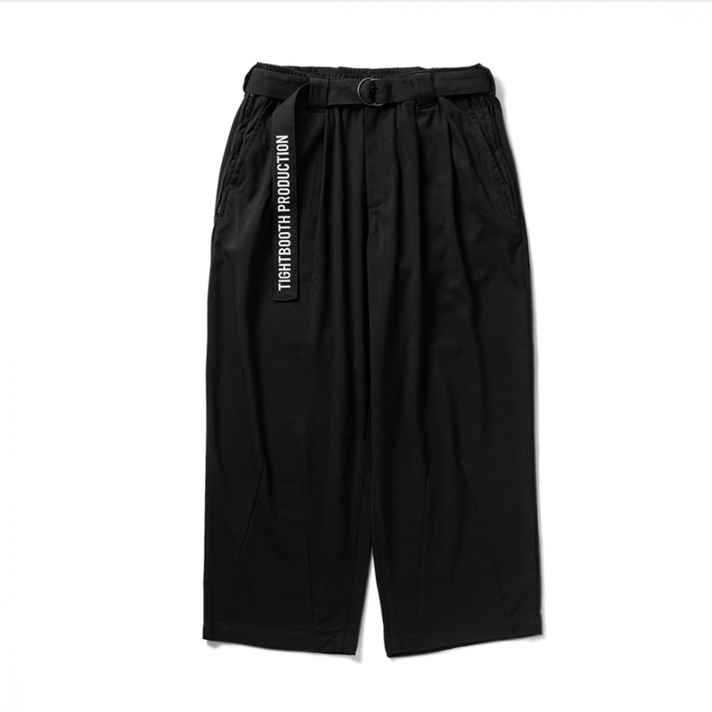 TIGHTBOOTH PRODUCTION(タイトブースプロダクション) |TIGHTBOOTH (TBPR) - BAGGY SLACKS  (Black)