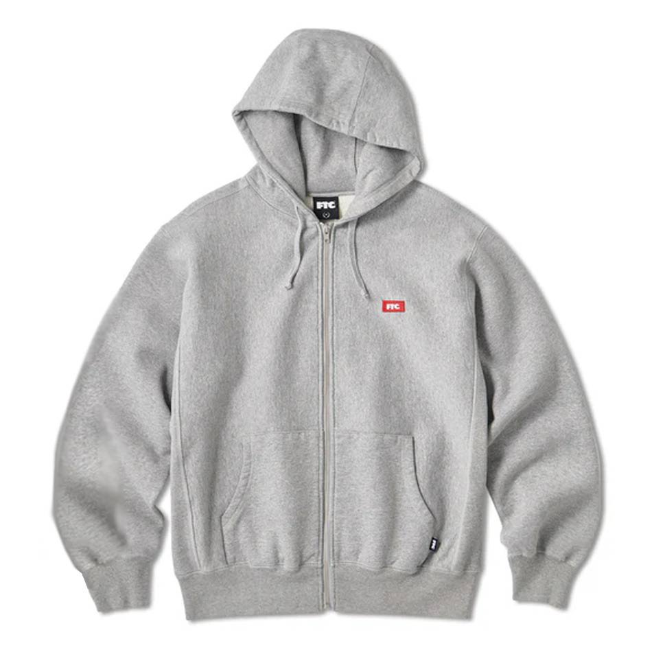 FTC(エフティーシー) |FTC - SMALL BOX LOGO ZIP UP HOODY (Black)