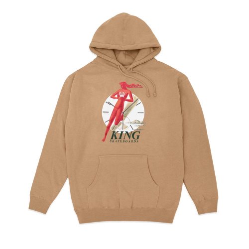 <img class='new_mark_img1' src='https://img.shop-pro.jp/img/new/icons8.gif' style='border:none;display:inline;margin:0px;padding:0px;width:auto;' />KING SKATEBOARDS - TIME HOODIE (Tan)ξʲ