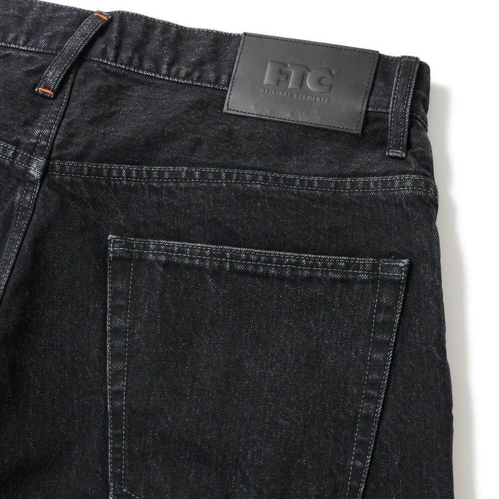 FTC / EMB ブラックデニムパンツ FTC(エフティーシー) |FTC - EMB DENIM (Black)