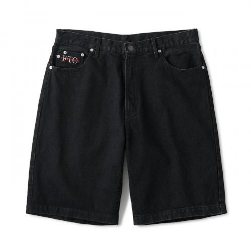 <img class='new_mark_img1' src='https://img.shop-pro.jp/img/new/icons8.gif' style='border:none;display:inline;margin:0px;padding:0px;width:auto;' />FTC - DENIM SHORT (Black)ξʲ