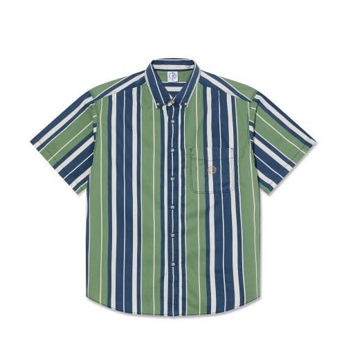 <img class='new_mark_img1' src='https://img.shop-pro.jp/img/new/icons8.gif' style='border:none;display:inline;margin:0px;padding:0px;width:auto;' />POLAR SKATE CO. - TED SHIRT (Green / Blue)ξʲ